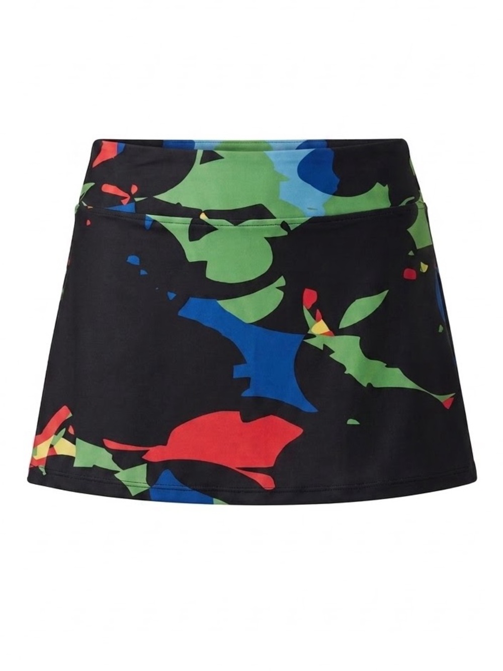 NU Formal Tennis Attire Multicolor Pleated Athletic Skirt Size Small
